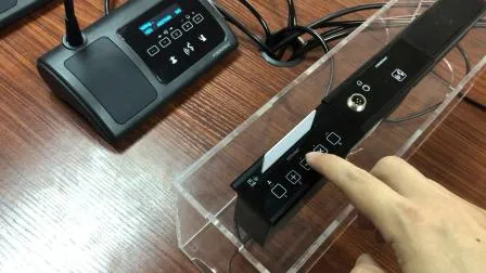 Vissonic Audio Video Conference System Digital Flush Mount Voting Unit with IC-Card Reader