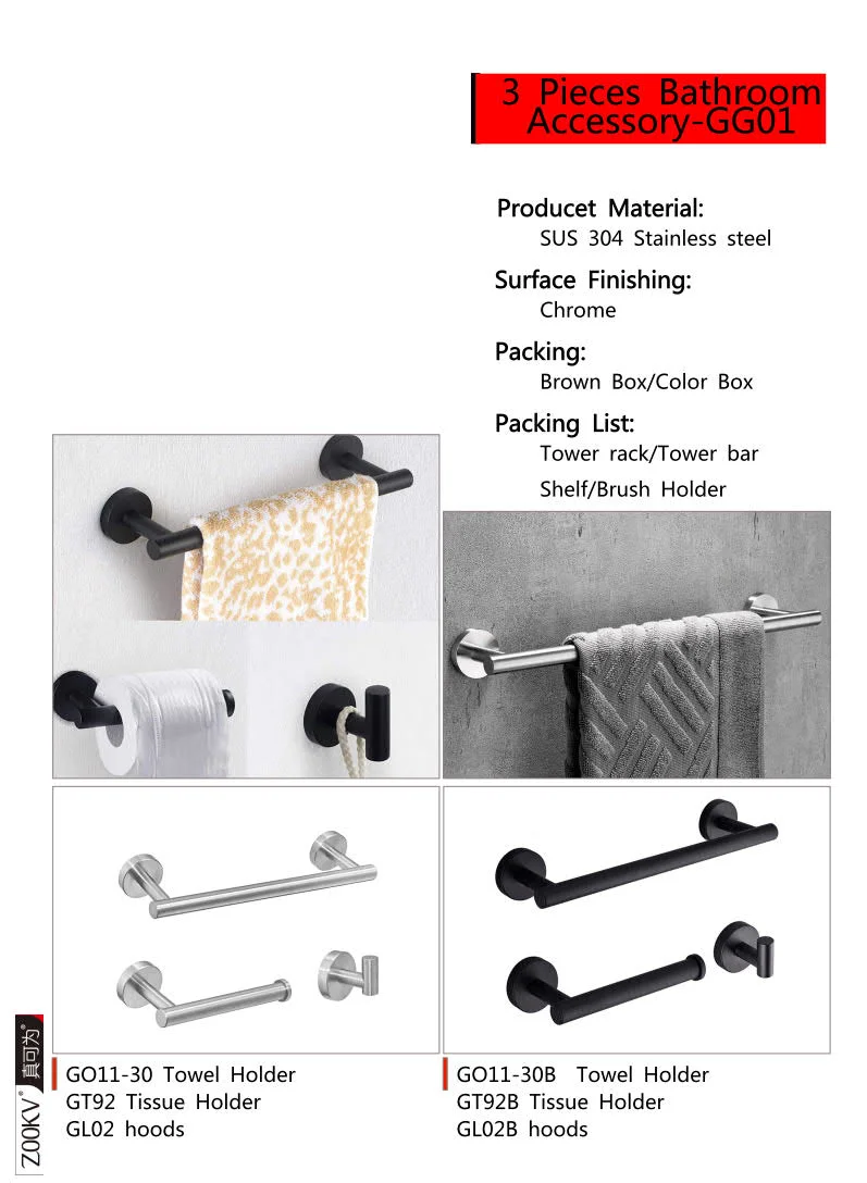 Black Gold Towel Rack Soap Dish Tissue Holder Shower Bath Toilet Stainless Steel Luxury Sanitary Ware Accessories Organizer Sets for Bathroom Accessories Set