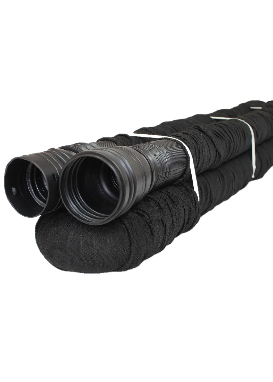 High Quality Flexible and Expandable Drain Pipe Perforated Version with Sock 65mm X 10′ Landscape Pipe