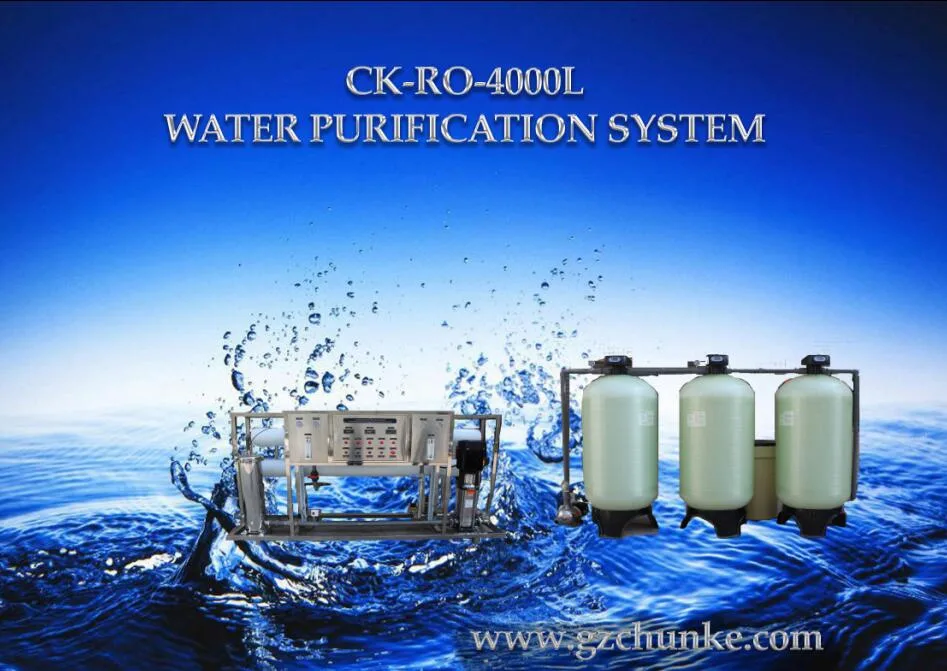 Auto Flush RO Water Treatment System for Drinking Bottle Plant Water Softener